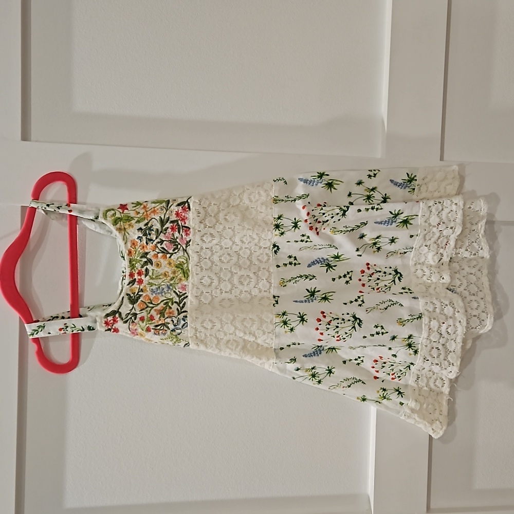 Mini & Maggie Floral Embrodiered Dress